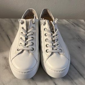 Paul Green New Leather White Sneakers